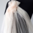 plush peach tulle