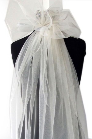 ivory tulle