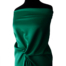 green crepe back satin