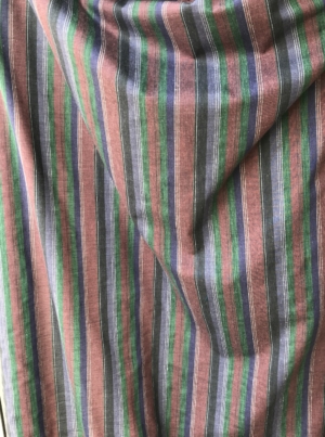 striped summer fabric