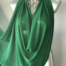 green chiffon fabric