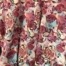 pink floral fabric