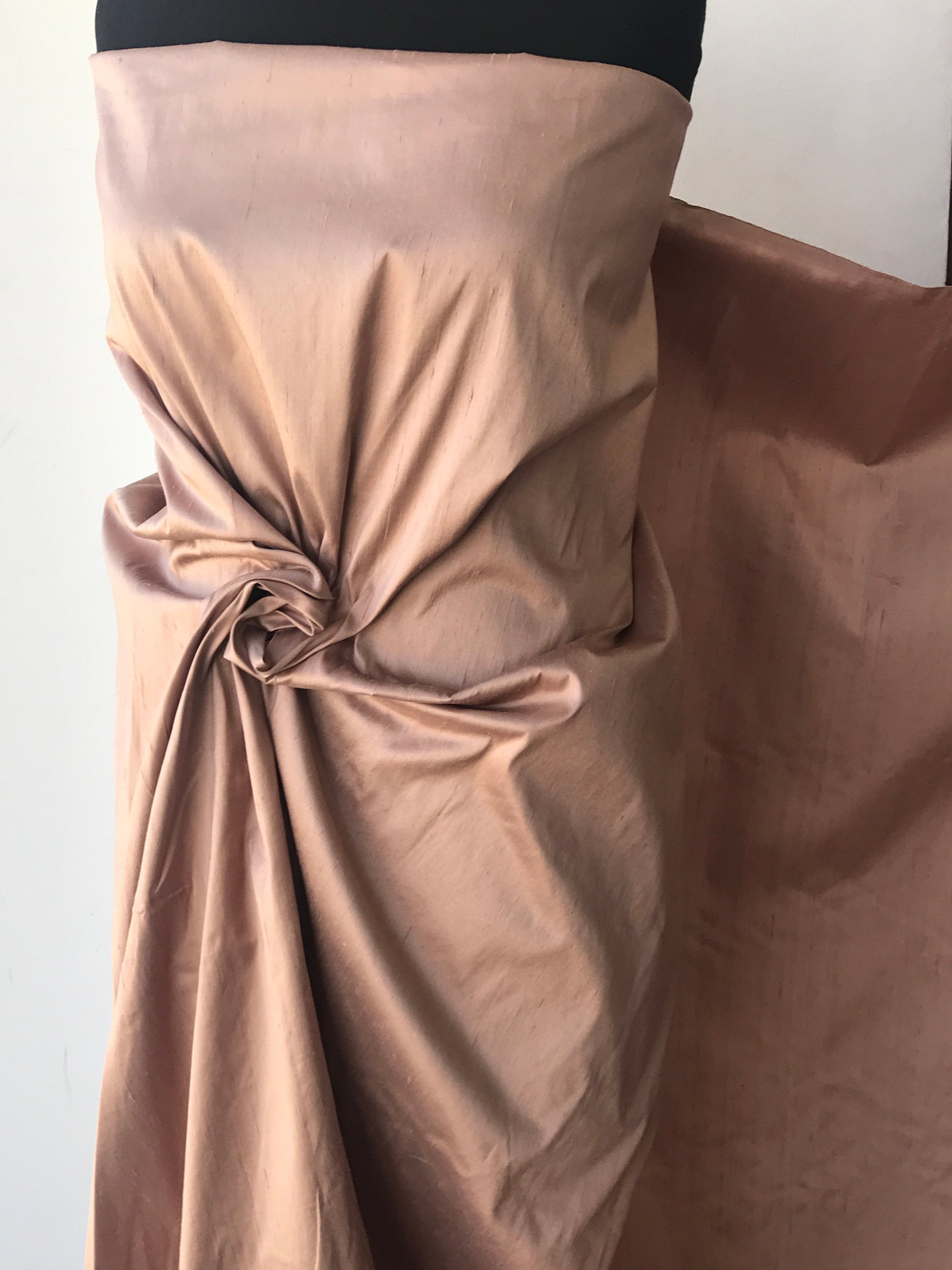 Brown Taupe Traditional Dress Fabric