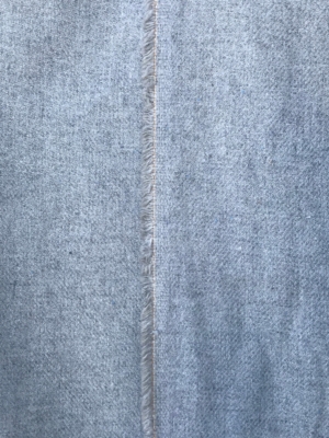 light grey acrylic flannel, felt 150cm 60 inches wide suiting, pants skirt fabric, olive blue on brown