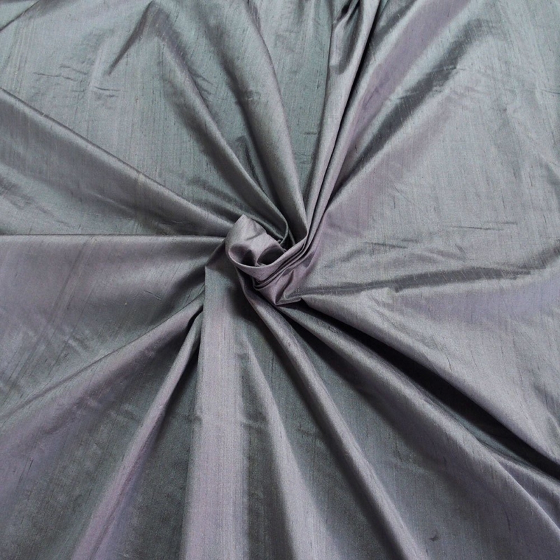 Teal Green Dupioni Silk Fabric main image 0