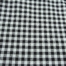 black on white 100% cotton print fabric check pattern gingham medium thick medium stiff print fabric animal print curtain table cloth