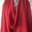 red crepe fabric polyester wool made in UK skirt dress suit wool georgette pebble crepe