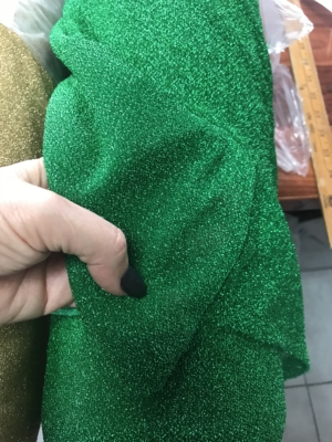 green jersey fabric