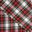 red white tartan fabric