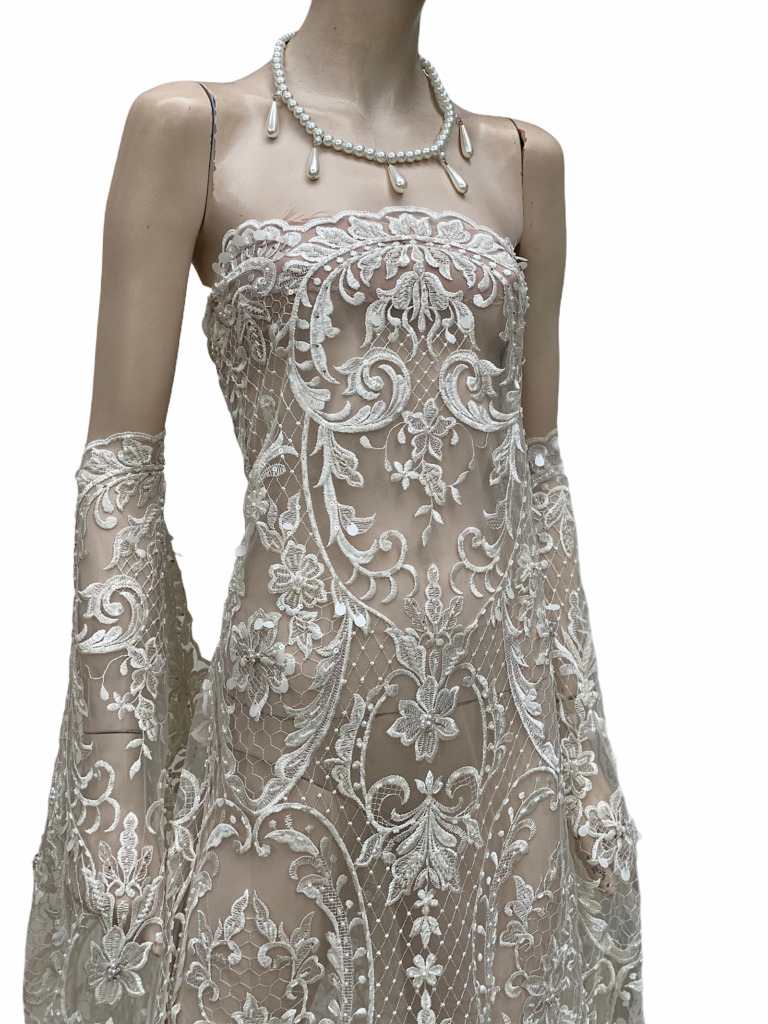 Bridal Lace Fabric main image 1