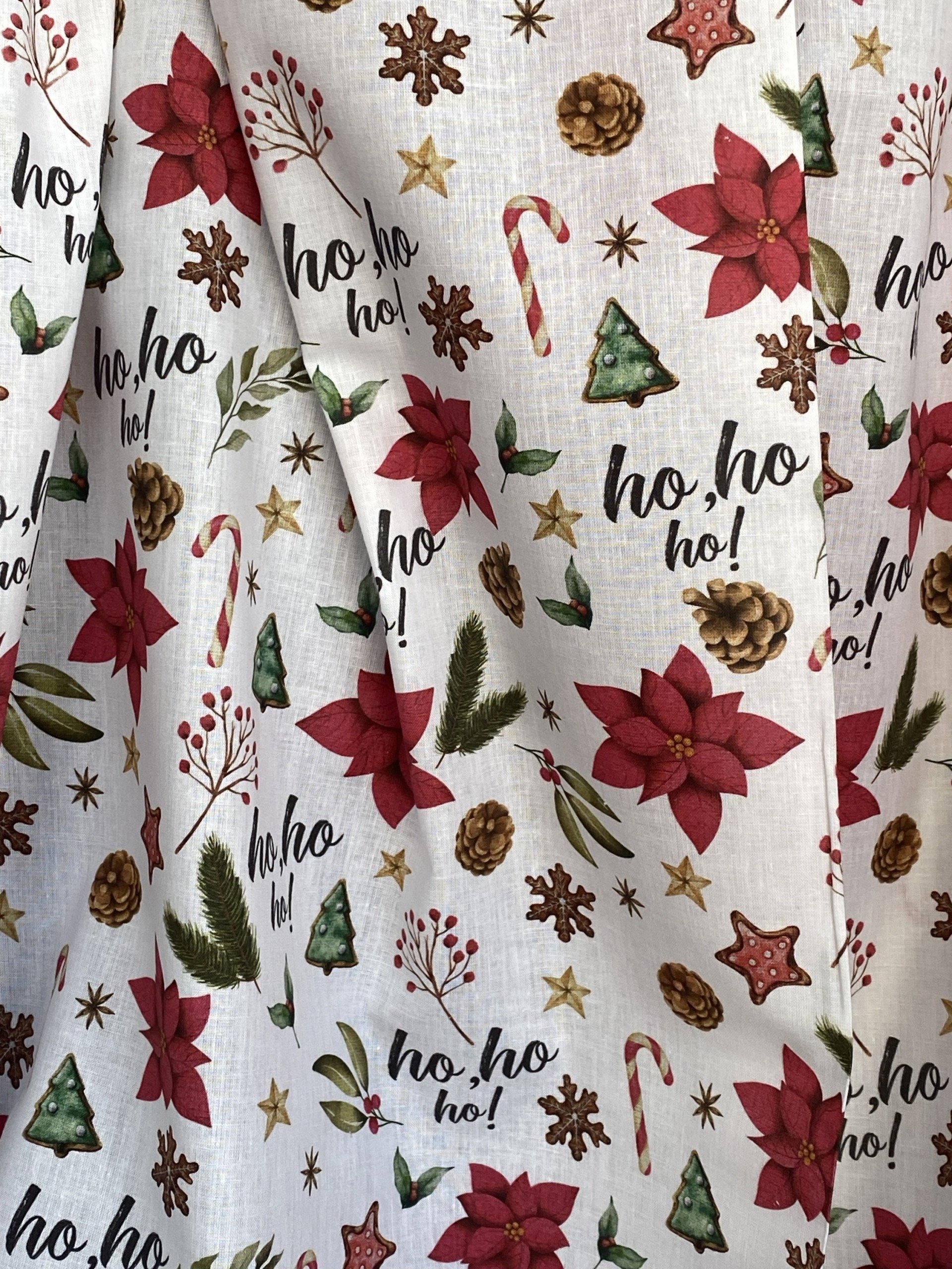 christmas tablecloth fabric